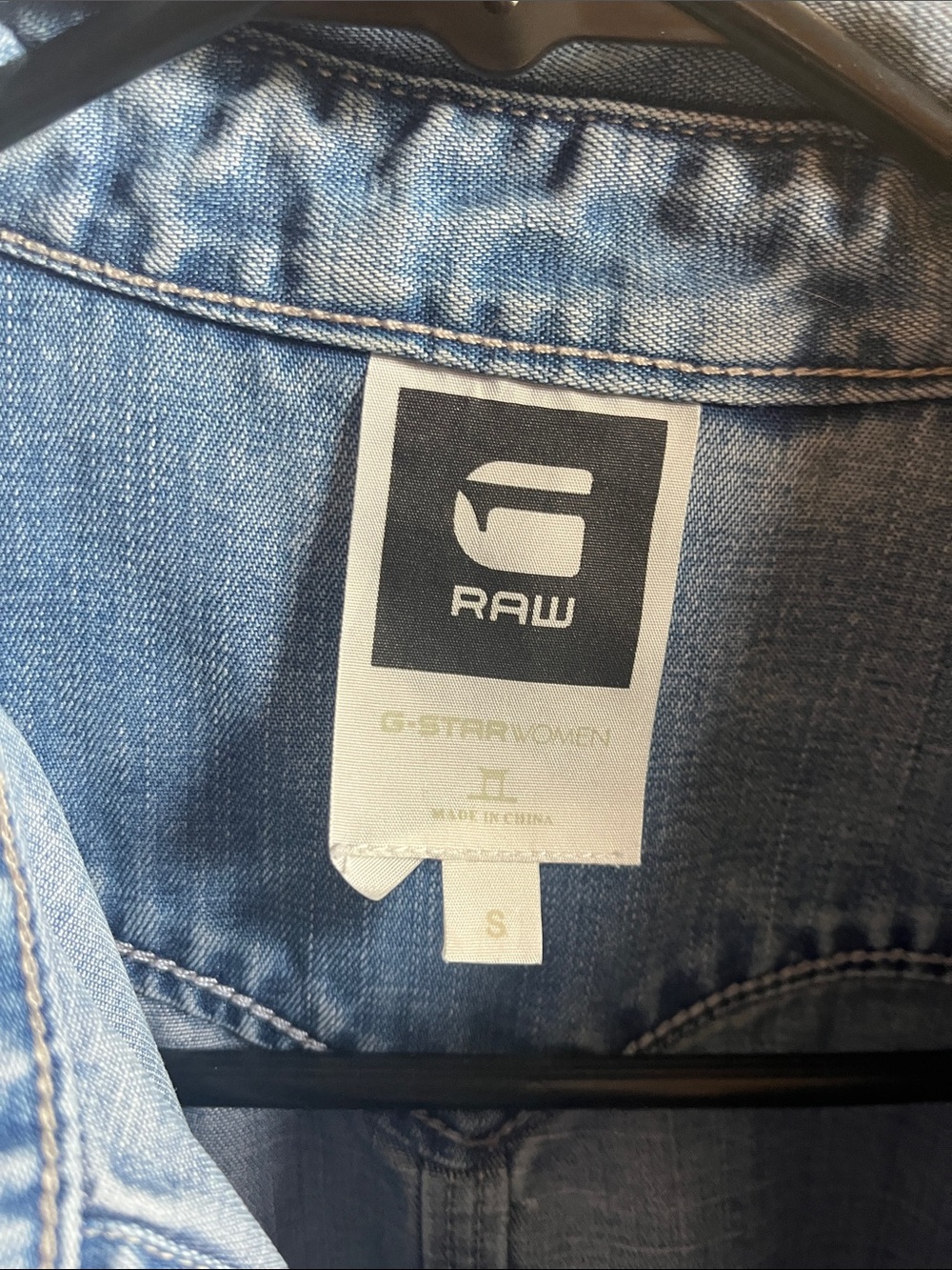G-Star Light Blue Denim Button-Up Shirt - Picture 6 of 13